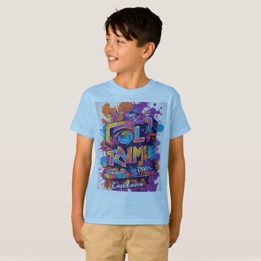 Design kinder T-shirt (Voorkant volledig)