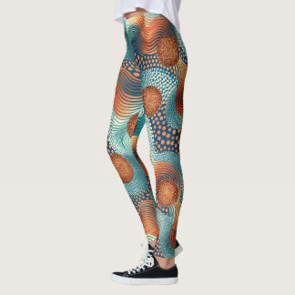 Design-Leggings mit ausgefallenem Muster Leggings