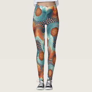 Design-Leggings mit ausgefallenem Muster Leggings