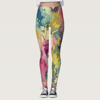 Design-Leggings mit ausgefallenem Muster Leggings
