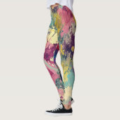 Design-Leggings mit ausgefallenem Muster  Leggings (Links)