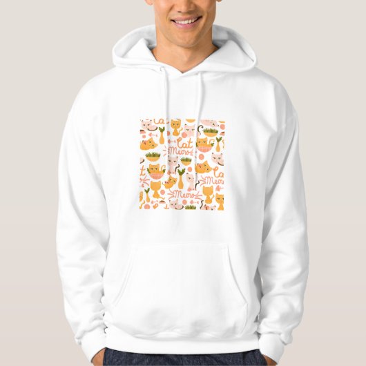 Design Lover Cat Hoodie (Voorkant)