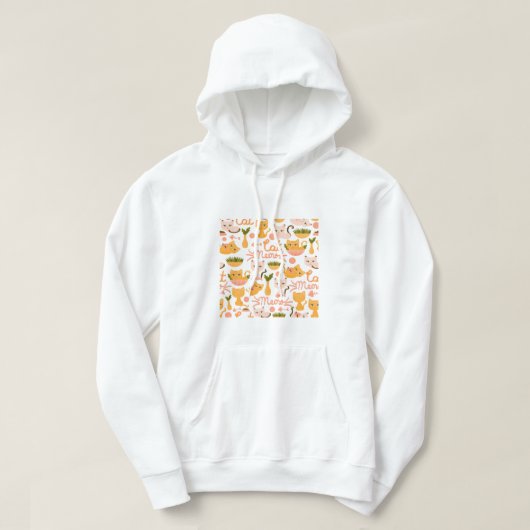 Design Lover Cat Hoodie (Design voorkant)