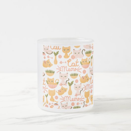 Design Lover Cat Matglas Koffiemok (Center)