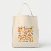 Design Lover Cat Tote Bag (Voorkant)