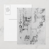 Design machine, fol. 367r-b briefkaart (Voorkant / Achterkant)