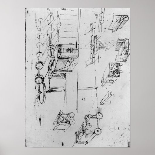 Design machine, fol. 367r-b poster (Voorkant)