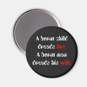 Design met Humor Magneet (Voorkant / Achterkant)