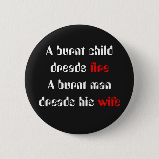 Design met Humor Ronde Button 5,7 Cm (Voorkant)