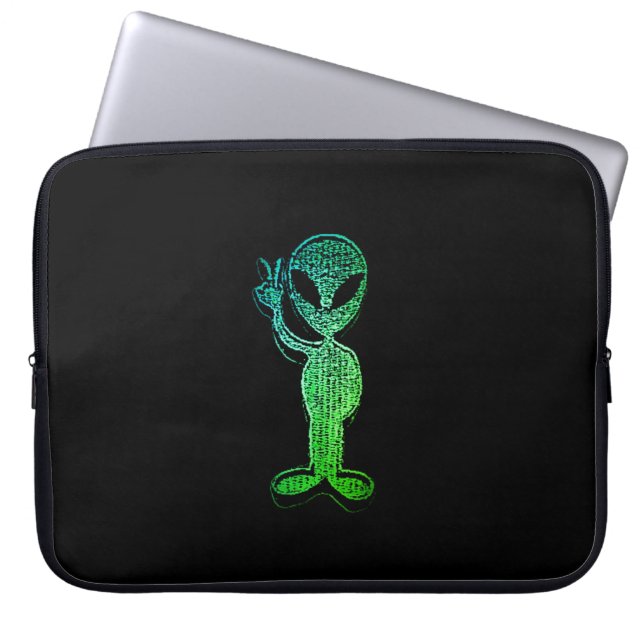 DESIGN MET LAPTOPMOUW LAPTOP SLEEVE (Voorkant)