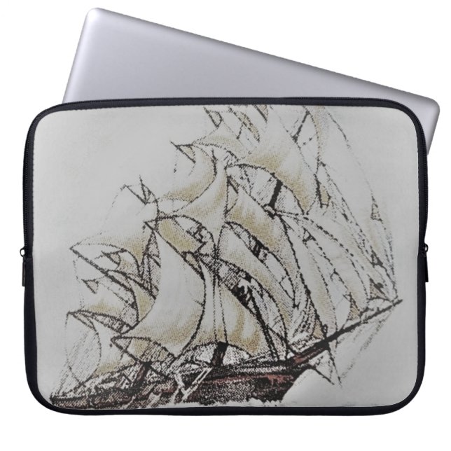 DESIGN MET LAPTOPMOUW LAPTOP SLEEVE (Voorkant)