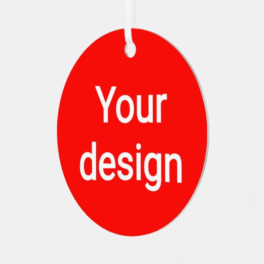 Design metalen ornament (Voorkant links)