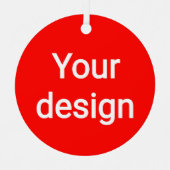 Design metalen ornament (Voorkant)