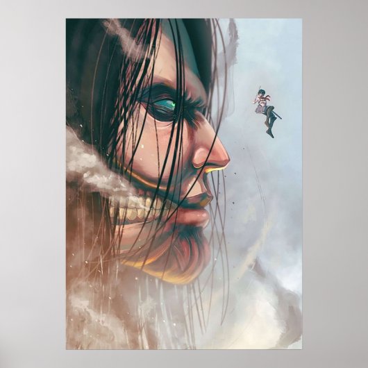 Design Mikasa X Eren Poster (Voorkant)