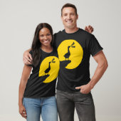 Design moon labradors eigenaar t-shirt (Unisex)