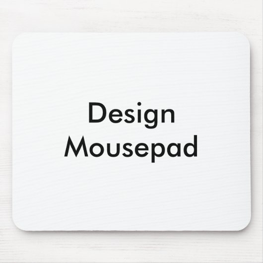 Design Mousepad Muismat (Voorkant)
