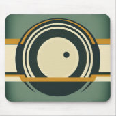 Design Mousepad - Retro 70s Muismat (Voorkant)