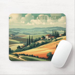 Design Mousepad - Wunderschönes Toskana Muismat
