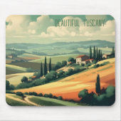 Design Mousepad - Wunderschönes Toskana Muismat (Voorkant)
