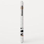  design netball zwart-wit Case-Mate iPhone case (Achterkant/links)