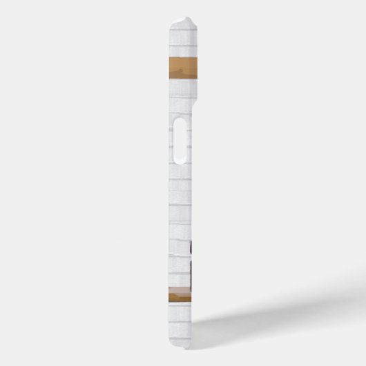 design netball zwart-wit Case-Mate iPhone case (Achterkant / Rechts)