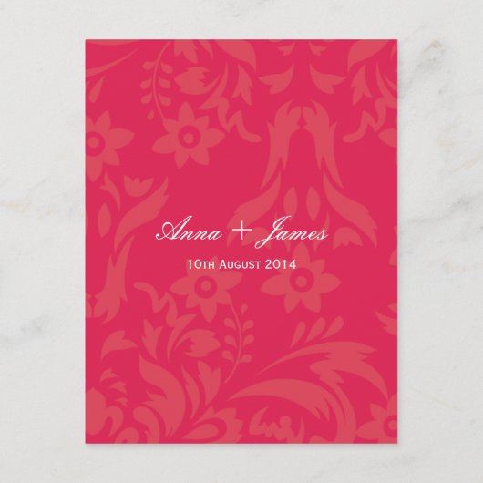 Design No.2 die goed wensen - RASPBERRY Informatiekaartje (Achterkant)