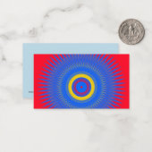 Design Notitiekaartje (Voorkant / Achterkant in situ)