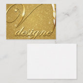 design  notitiekaartje (Voorkant / Achterkant)