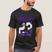 Design Number 23 Dripping Shoes Paars Dark Iris 3 T-shirt (Voorkant)