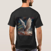 Design Old School Darts Pijlpijl T-shirt (Achterkant)