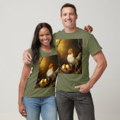 Design olijfgroen T-shirt (Unisex)