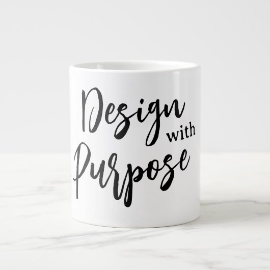 Design on purpose  grote koffiekop (Voorkant)