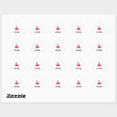 Design onder Singaporese vlag Sticker (Vel)
