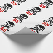 design op de geboorte cadeaupapier (Hoek)