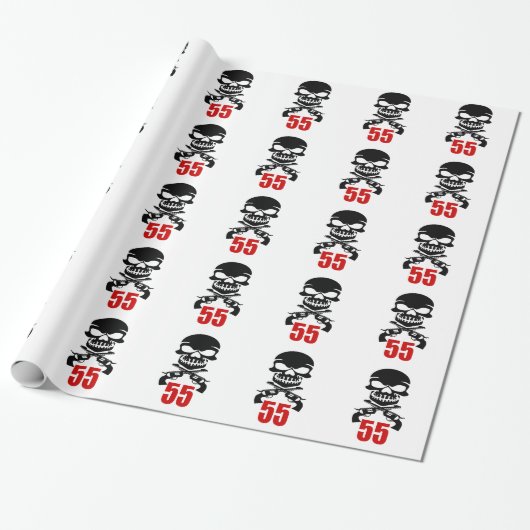 design op de geboorte cadeaupapier (Uitgerold)