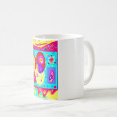design op een klassieke mok (Voorkant rechts)