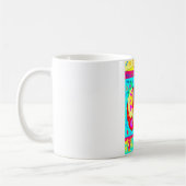 design op een klassieke mok (Links)