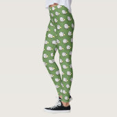 Design Pattern van Sheep Cartoon Leggings (Links)