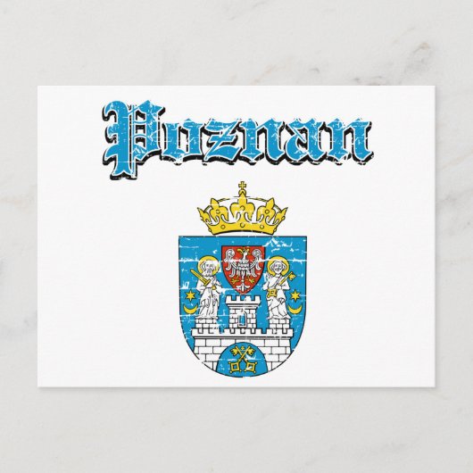 Design Poznan City Briefkaart (Voorkant)