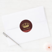 Design Ronde Sticker (Envelop)