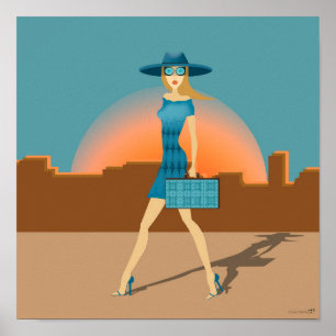Design Roseplatine®-verzameling Poster