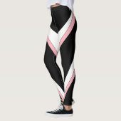 Design roze lintstroom leggings (Links)