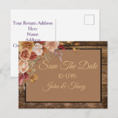 Design Save the Date Briefkaart (Voorkant / Achterkant)