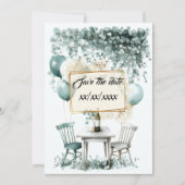 Design save the Groene date is het beste om aan te Kaart (Voorkant)