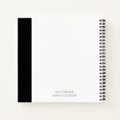 Design schetsboek notitieboek (Achterkant)