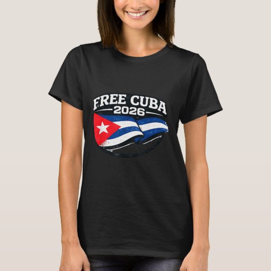 Design Shirt Cuba Cuba Libre Donroe Doctrine (Voorkant)