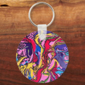 Design Sleutelhanger "Oerwoud Fever" (Voorkant)