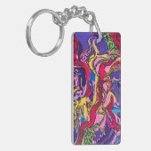 Design Sleutelhanger "Oerwoud Fever" (Voorkant Links)