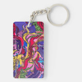 Design Sleutelhanger "Oerwoud Fever" (achterkant)