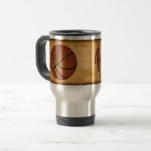  design - Speciaal voor Basketball Coach-cadeaus Reisbeker (Voorkant links)